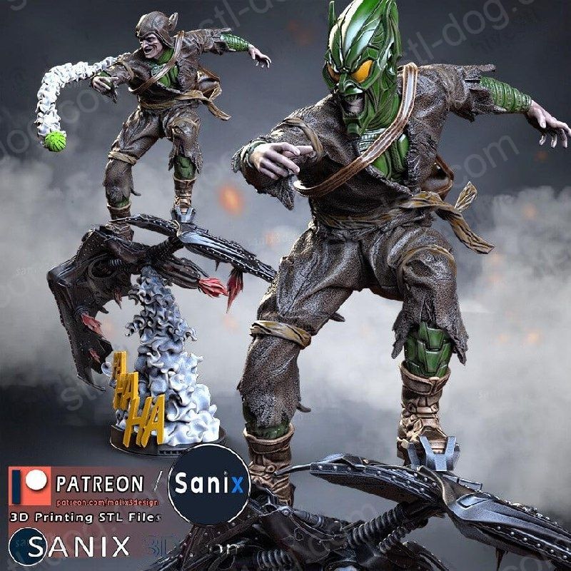 绿魔(Green Goblin) 3D打印图纸